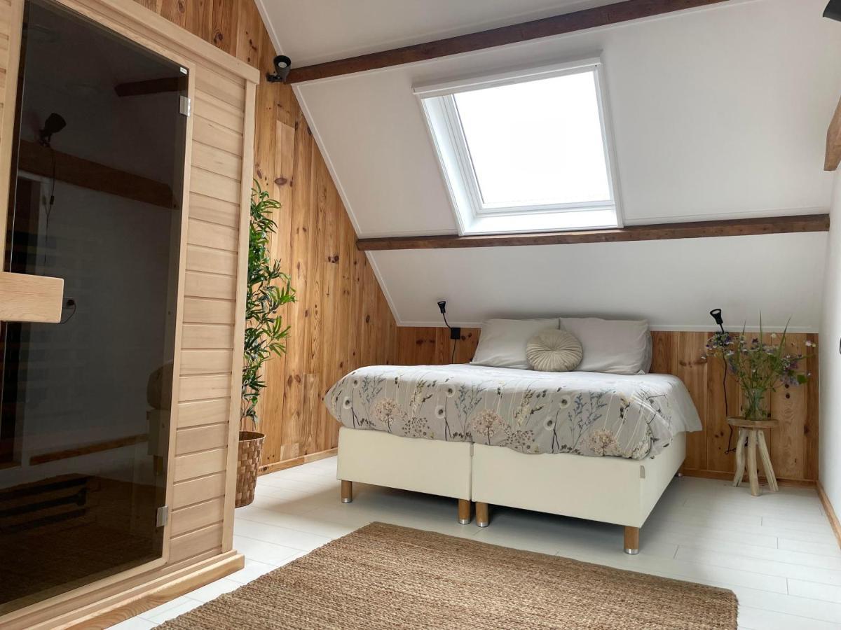 B & B 'Droom In De Polder De Suite Met Prive Sauna อาร์เนอโมเดน ภายนอก รูปภาพ