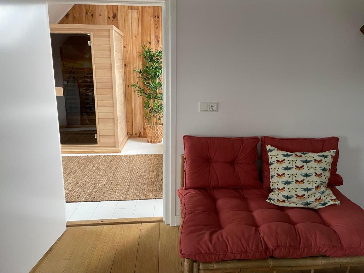 B & B 'Droom In De Polder De Suite Met Prive Sauna อาร์เนอโมเดน ภายนอก รูปภาพ