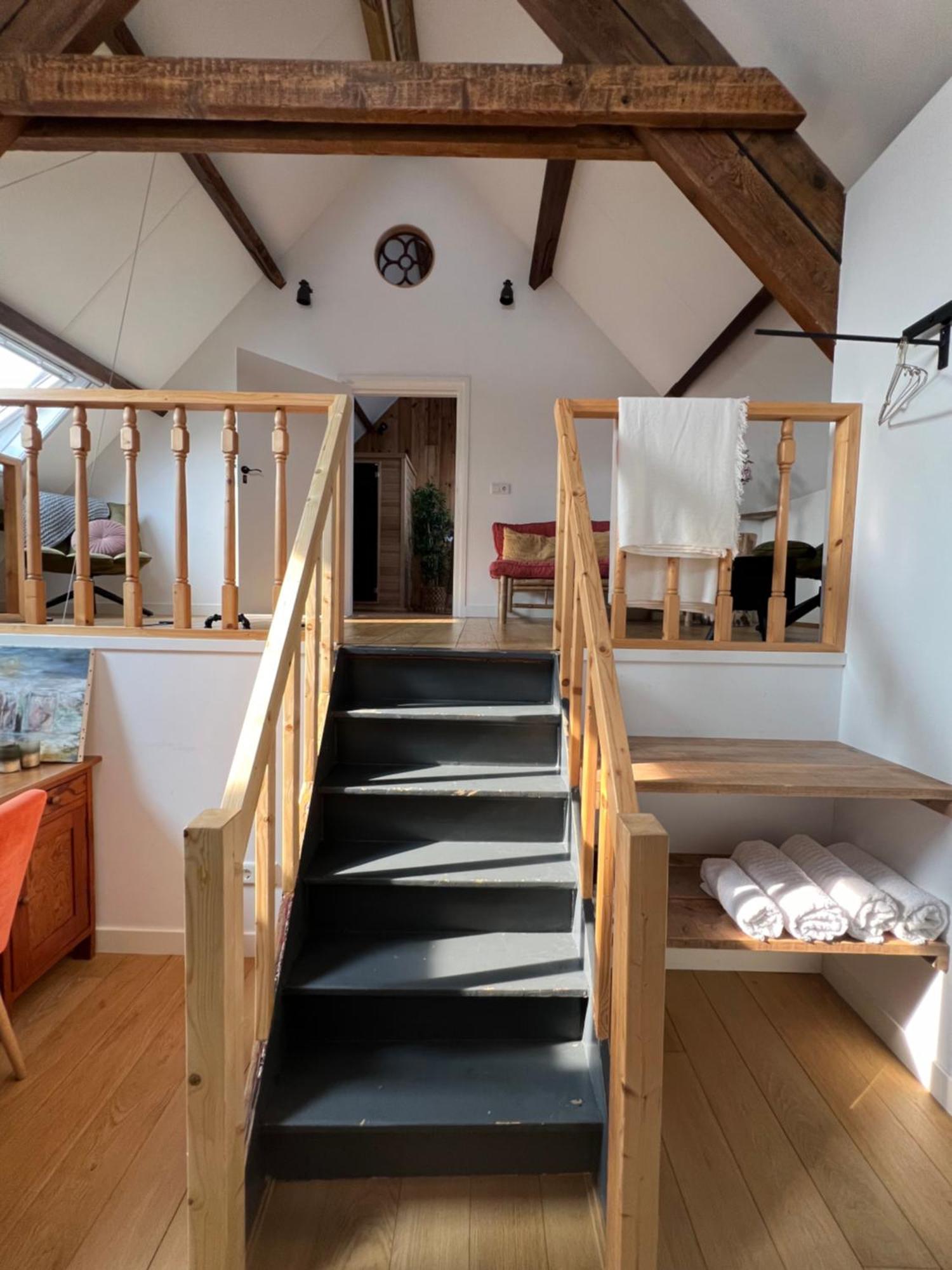 B & B 'Droom In De Polder De Suite Met Prive Sauna อาร์เนอโมเดน ภายนอก รูปภาพ